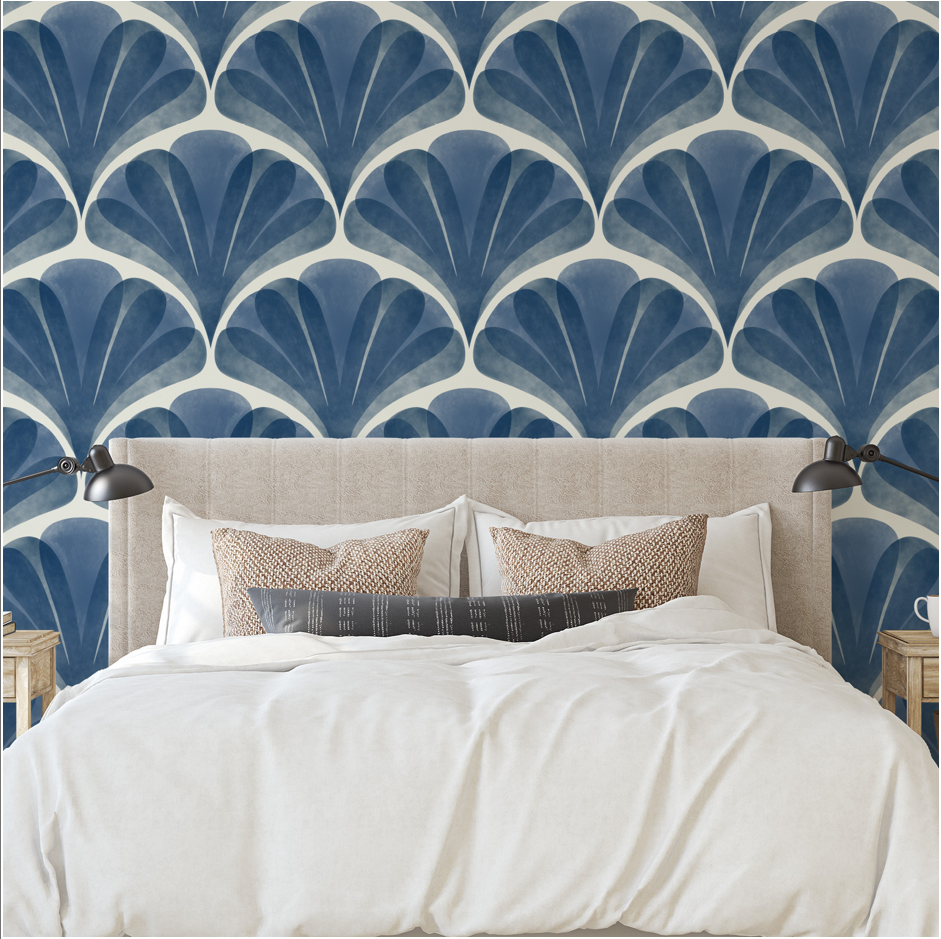 How Peel and Stick Wallpaper Gave Our Studio an Updated Look In a Matter of Hours