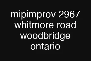 mipimprov 2967 whitmore road woodbridge ontario